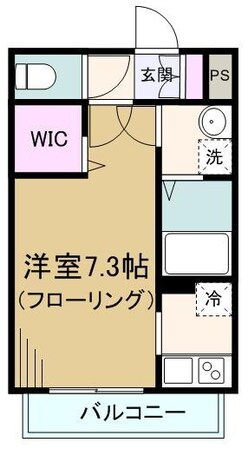 フローラ松が丘の物件間取画像